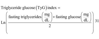 Insulin resistance surrogate markers and risk of hyperuricemia among patients with and without coronary artery disease: a cross-sectional study